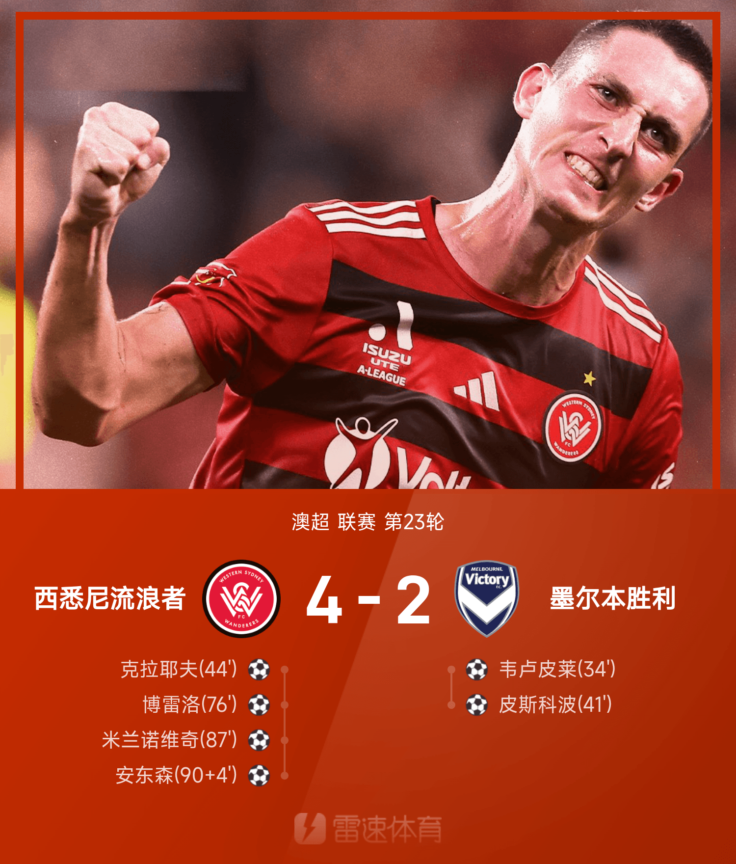 澳大利亚球队客场奇迹逆转，拿下关键三分的简单介绍